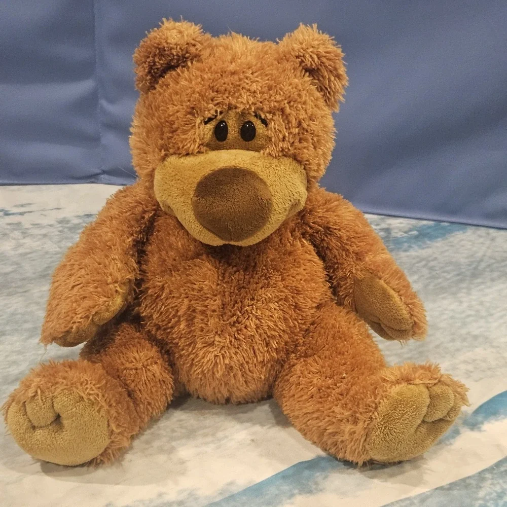 GUND Bear Plush Lot Sidney Slouchers Fuzzy 12